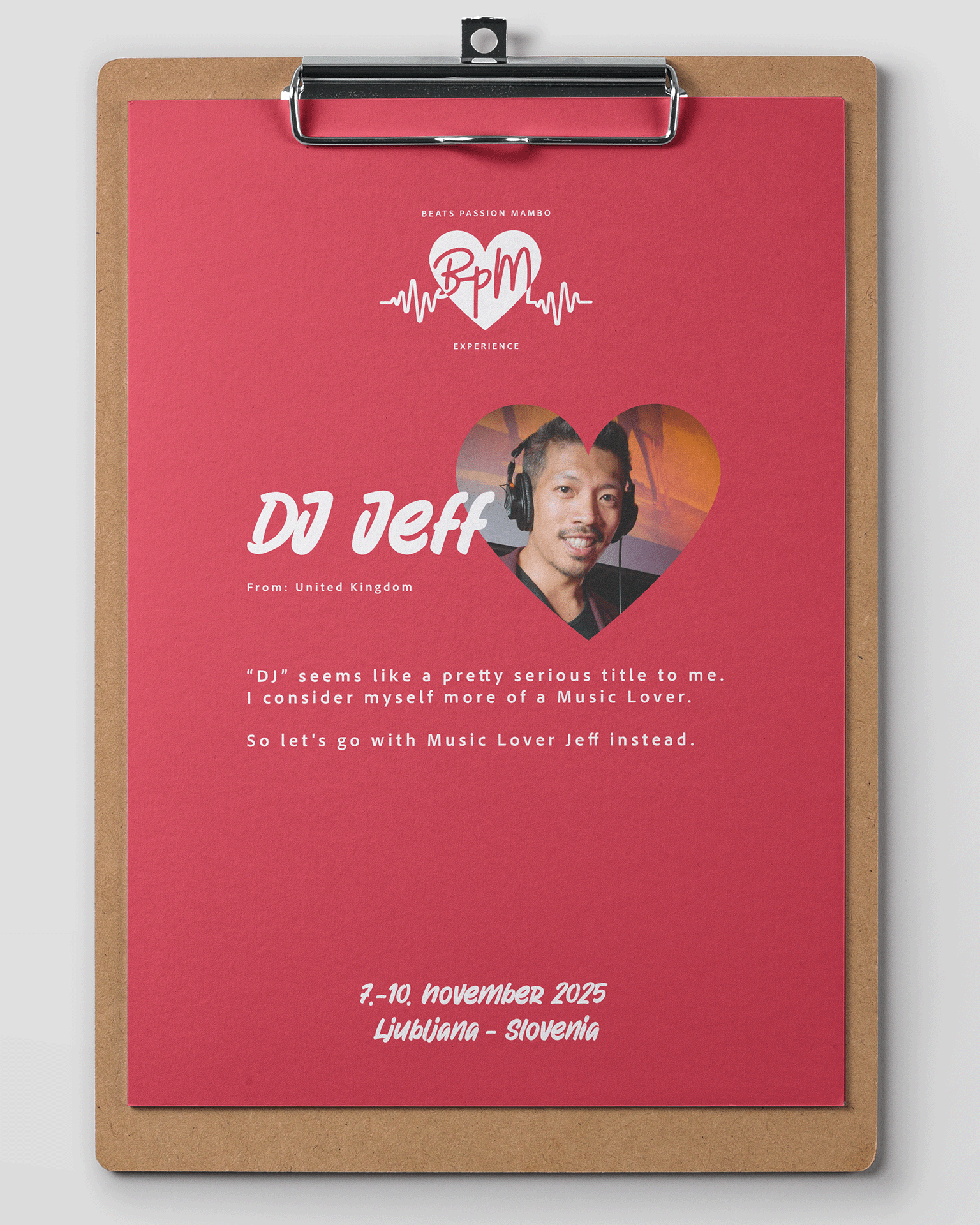 BPM Experience - Ljubljana, Slovenia - Salsa DJ - DJ Jeff